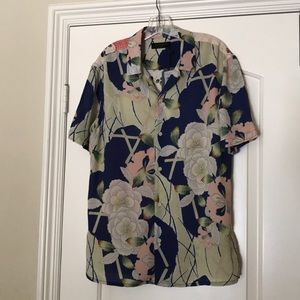 AllSaints button shirt with tags